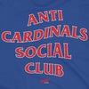 Anti Cardinals Social Club T-Shirt for Chicago Baseball Fans (SM-5XL)