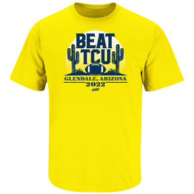 BEAT TCU T-Shirt for Michigan College Fans
