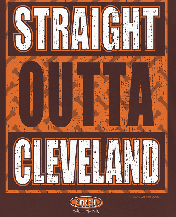 Straight Outta Cleveland Shirt | Cleveland Pro Football Apparel