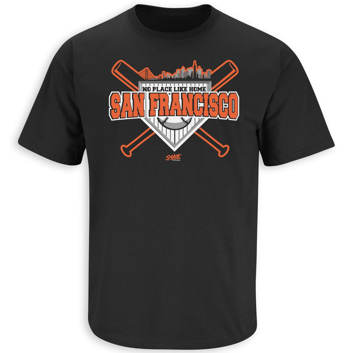 No Place Like Home T-Shirt for San Francisco Baseball Fans (SM-5XL