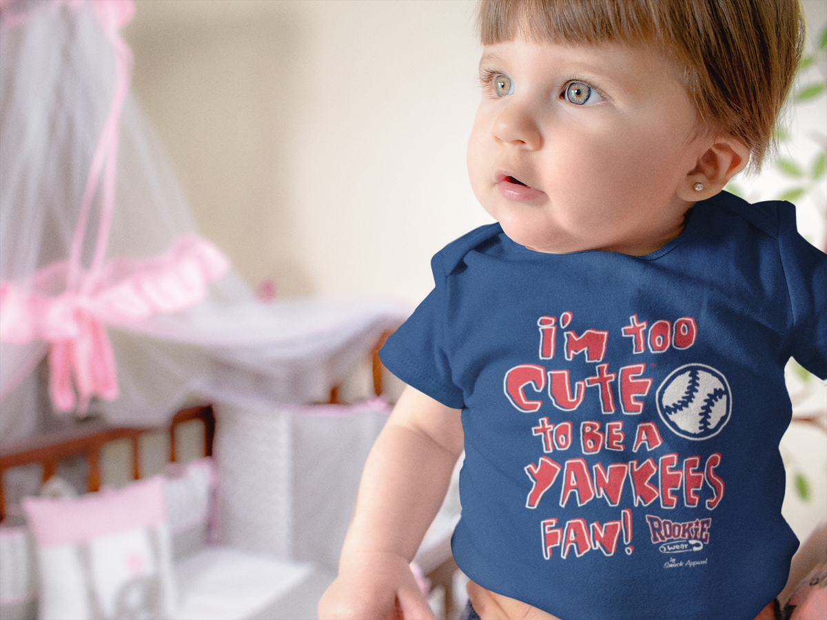Rookie Wear by Boston Fans. Too Cute. Navy Onesie (NB-18M) or Toddler Tee (2T-4T) 4T / Navy