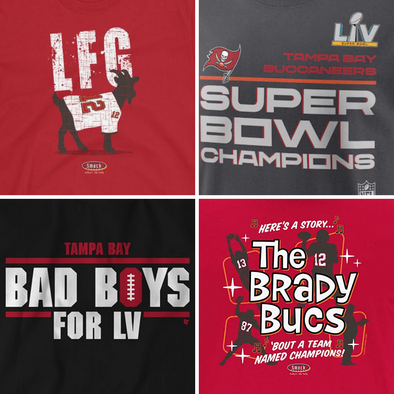 Our Favorite Shirts Available for LV Champions | Tampa Bay Buccaneers