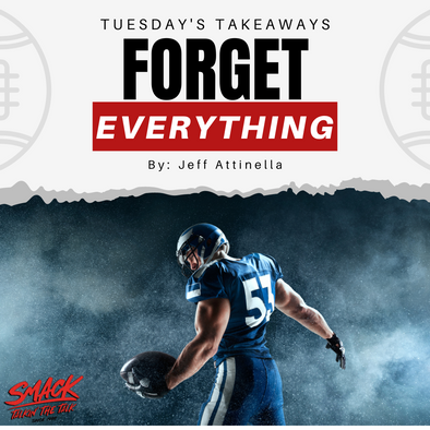 Tuesday Takeaways 9/14: Forget Everything You Thought You Knew