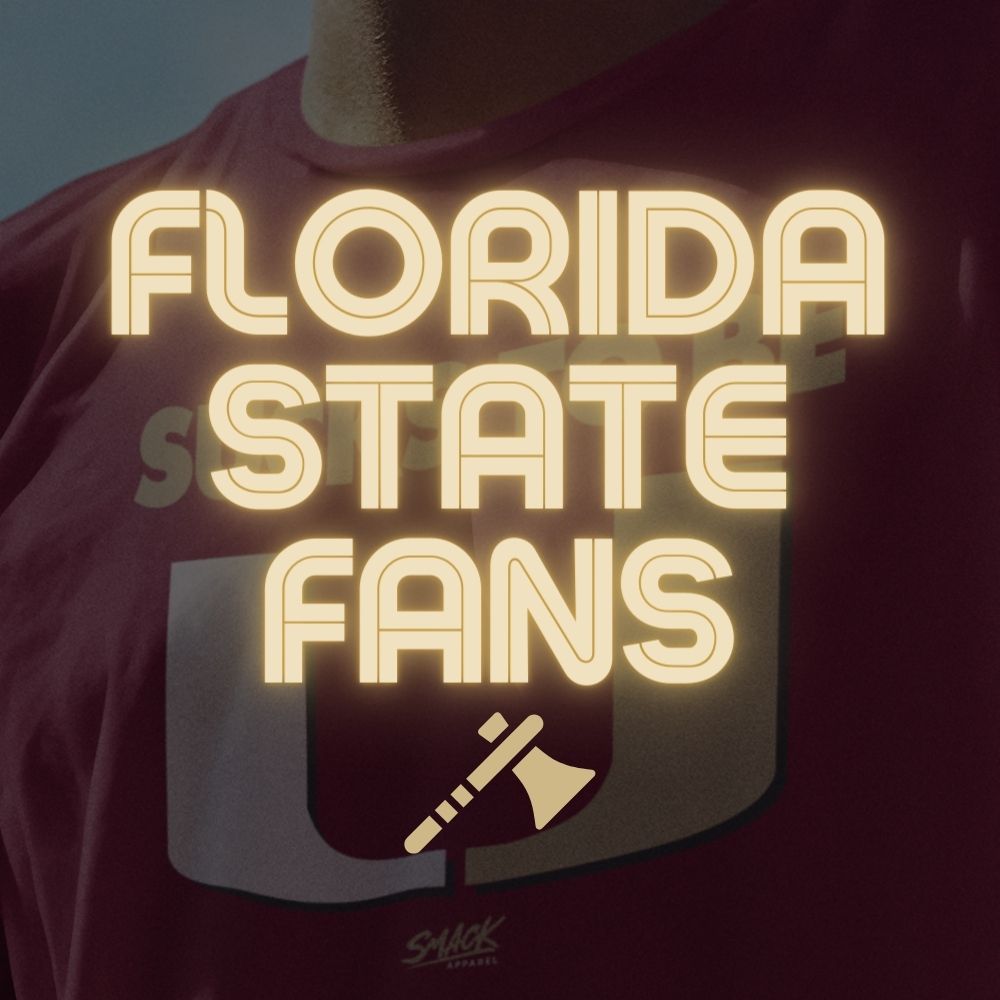 Smack Apparel Shirts and Apparel for Florida State College Football Fans