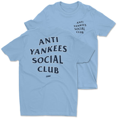 Anti Yankees Social Club T-Shirt for Tampa Bay Baseball Fans (SM-5XL)