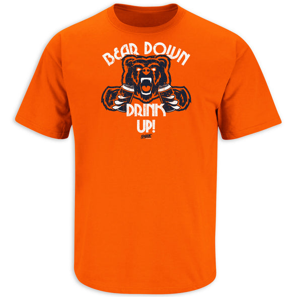 Bear Down Drink Up | Chicago Football Fan Gear