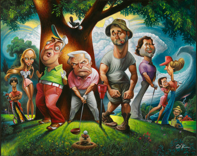 Bushwood. A Tribute To Caddyshack Fine Art Print