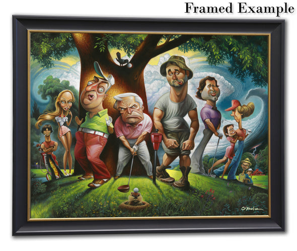 Bushwood. A Tribute To Caddyshack Fine Art Print