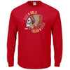 Red and Gold Till I'm Dead and Cold Shirt for Kansas City Football Fans