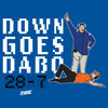 Down Goes Dabo T-Shirt for Duke College Fans (SM-5XL)