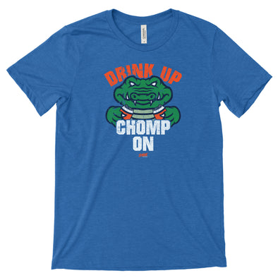 Drink Up Chomp On Shirt for Florida Football Fans
