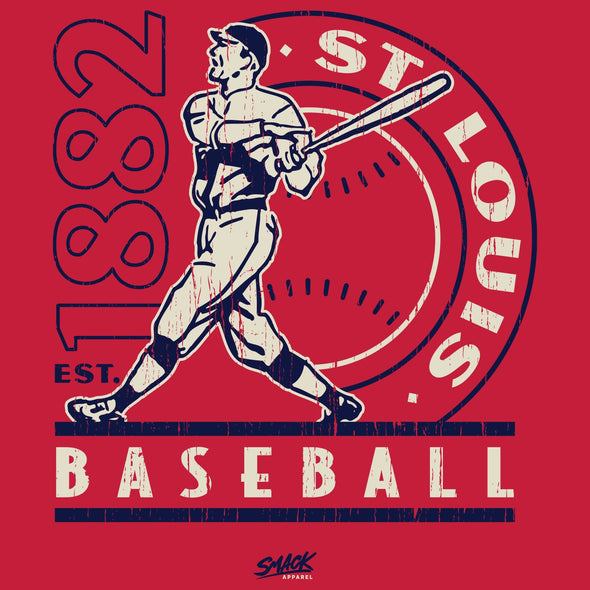 st. louis-baseball-est-short sleeve