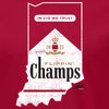 Flippin' Champs T-Shirt for Indiana College Football Fans (SM-5XL)