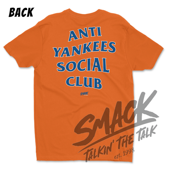 Anti Yankees Social Club T-Shirt for New York Baseball Fans (SM-5XL)