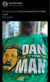 Dan The Man T-Shirt for Oregon College Fans (SM-5XL)