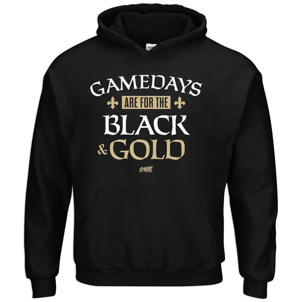 Gamedays are for the Black and Gold! T-Shirt for New Orleans Football Fans