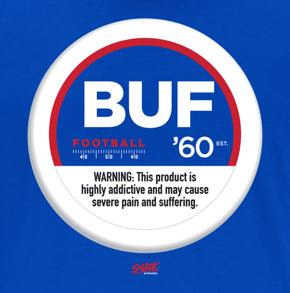 Severe Pain and Suffering T-Shirt for Buffalo Football Fans (SM-5XL)
