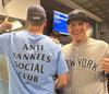 Anti Yankees Social Club T-Shirt for Tampa Bay Baseball Fans (SM-5XL)