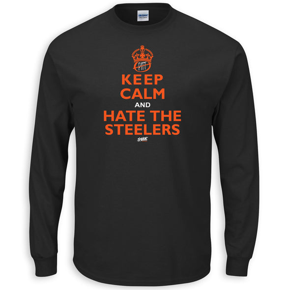 Keep Calm and Hate the Steelers Shirt | Cincinnati Football Fan Gear