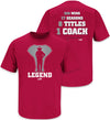 LEGEND T-Shirt for Alabama College Fans (SM-5XL)