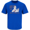 Florida Football Fans. Don't Be A Dick. Royal T-Shirt (Anti-FSU)