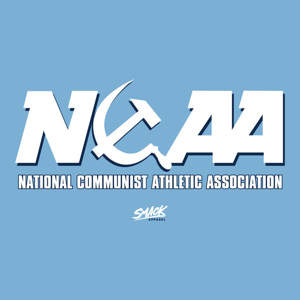 National Communist Athletic Association T-Shirt for North Carolina College Fans (anti NCAA) (SM-5XL)
