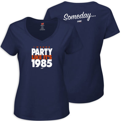 chicago-football-iwp1985-ladies v-neck