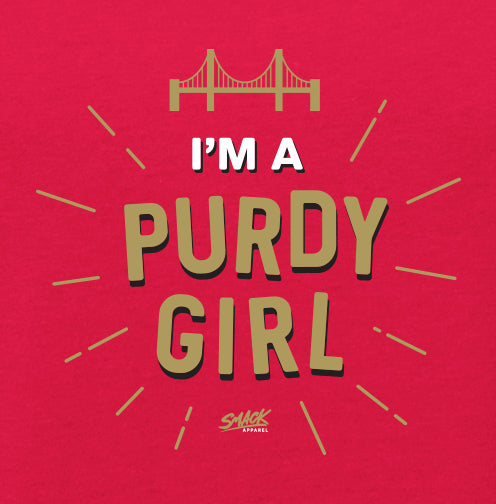 san francisco-football-pgirl-ladies v-neck