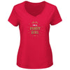 san francisco-football-pgirl-ladies v-neck