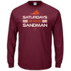Saturdays are for the Sandman T-Shirt for Virginia Tech College Fans