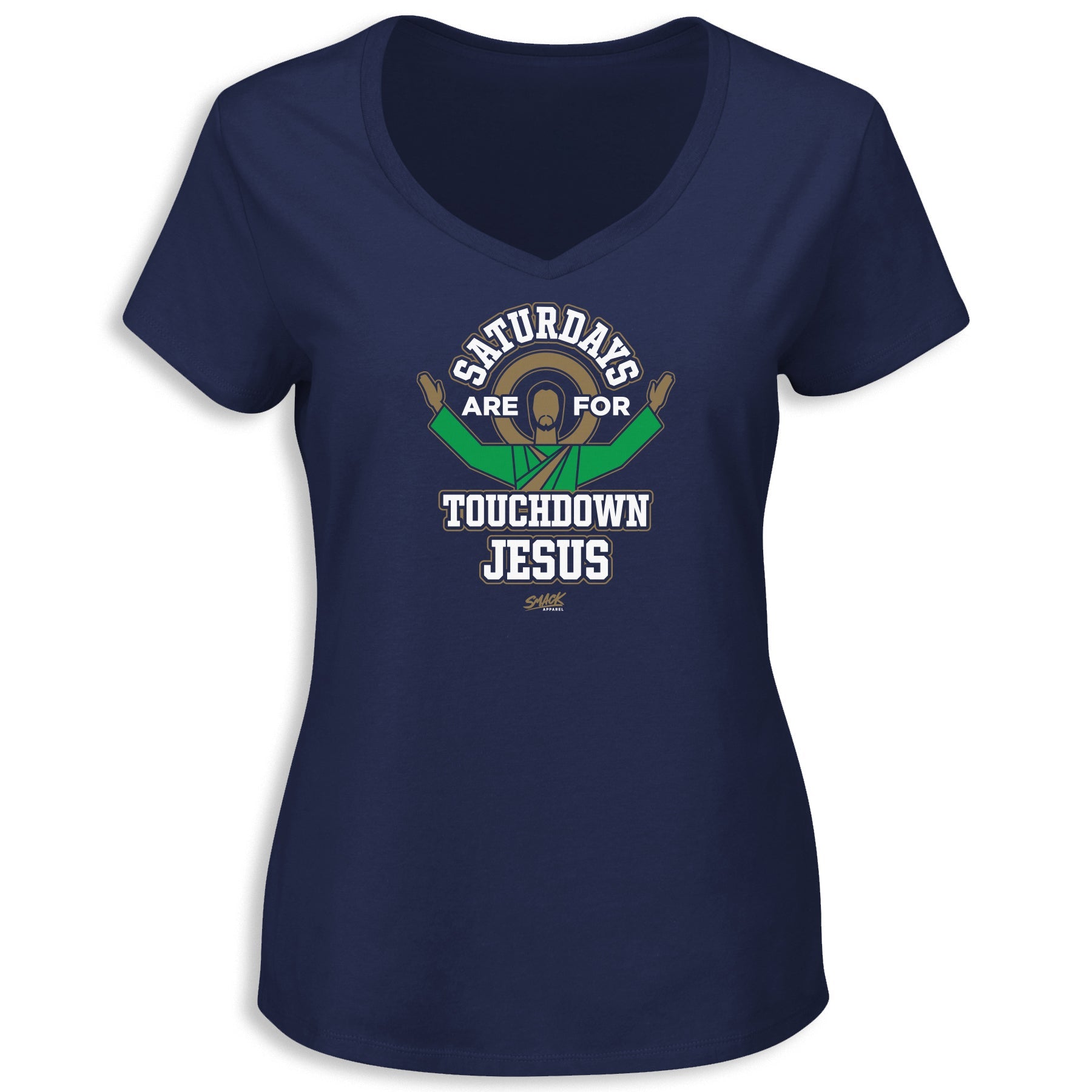 Smack Apparel Talkin' The Talk Saturdays Hoodie T-Shirt For College Fans - Irish Green, XX-Large (SM-5XL)