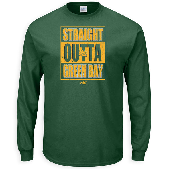 Green Bay Football Fans. Straight Outta Green Bay