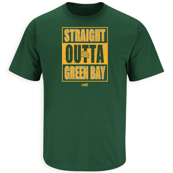 Green Bay Football Fans. Straight Outta Green Bay