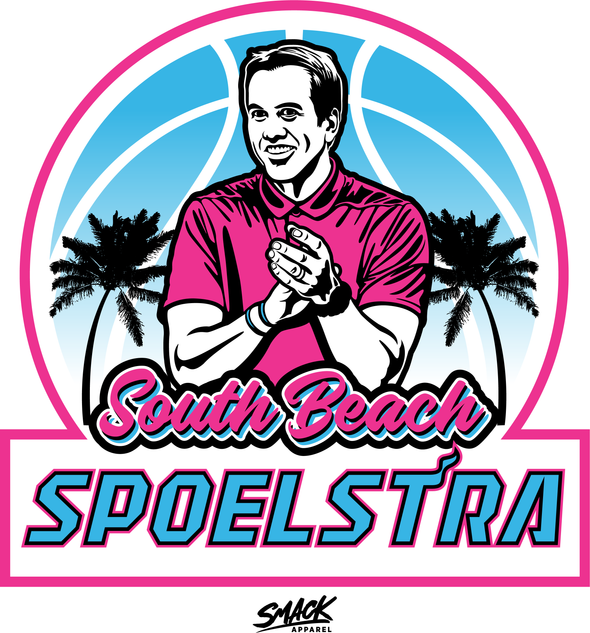 South Beach Spoelstra T-Shirt for Miami Basketball Fans (SM-5XL)