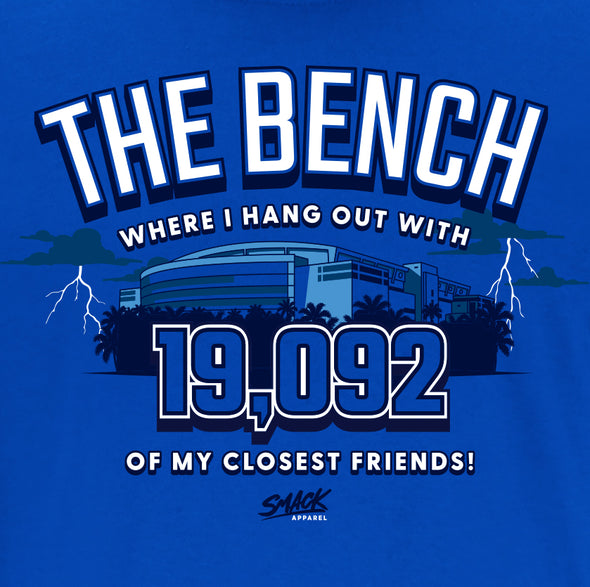The Bench T-Shirt for Tampa Bay Hockey Fans (SM-5XL)