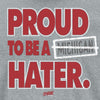 Ohio State College Apparel | Shop Unlicensed Ohio State Gear | Proud to be a Michigan Hater Shirt