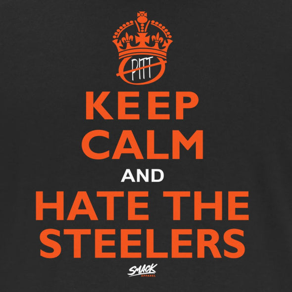 Keep Calm and Hate the Steelers Shirt | Cincinnati Football Fan Gear