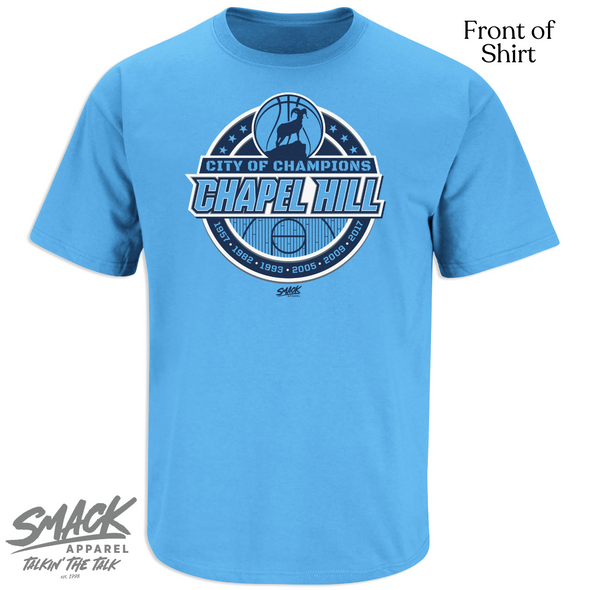 Chapel Hill City of Champions for North Carolina Basketball Fans