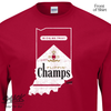 Flippin' Champs T-Shirt for Indiana College Football Fans (SM-5XL)