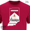 Flippin' Champs T-Shirt for Indiana College Football Fans (SM-5XL)