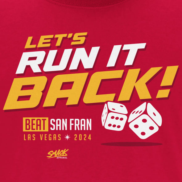 Let's Run It Back! - Beat San Fran T-Shirt for K C Football Fans (SM-5XL)