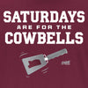Saturdays Are For The Cowbells T-Shirt for Mississippi State Fans