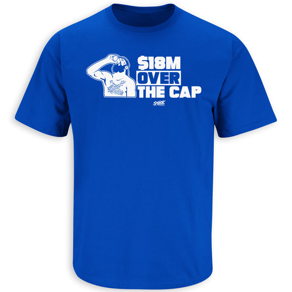 $18M (Million) Over the Cap Shirt | Tampa Bay Hockey Apparel | Tampa Hockey Championship Shirt