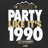 Primed to Party Like It's 1990 T-Shirt for Colorado College Fans