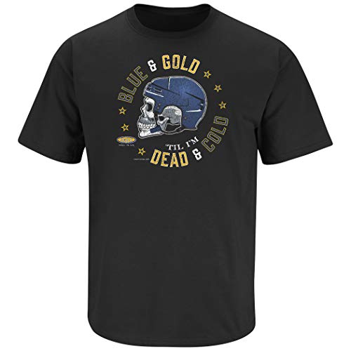  St. Louis Hockey Fans. Blue and Gold 'Til I'm Dead