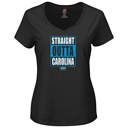 Straight Outta Carolina Ladies Shirt