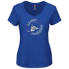 Los Angeles Baseball Fans Unlicensed Ladies Apparel | LA Blue 'Til the Day I'm Through Ladies Shirt