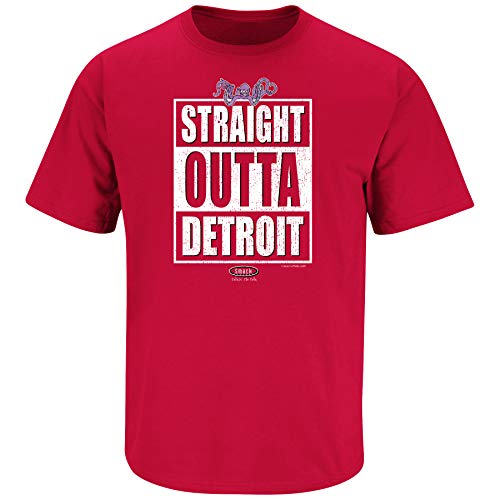 Detroit Hockey Fans. Straight Outta Detroit Shit