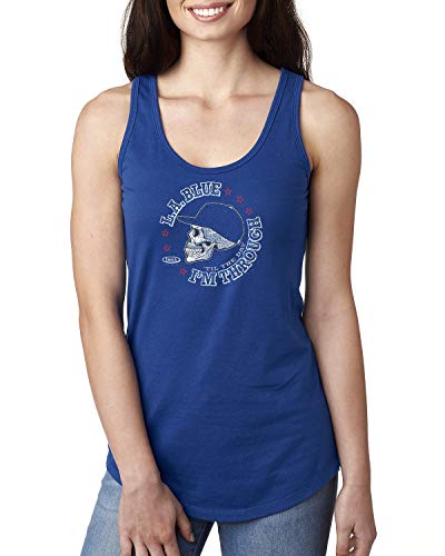 Los Angeles Baseball Fans Unlicensed Ladies Apparel | LA Blue 'Til the Day I'm Through Ladies Shirt