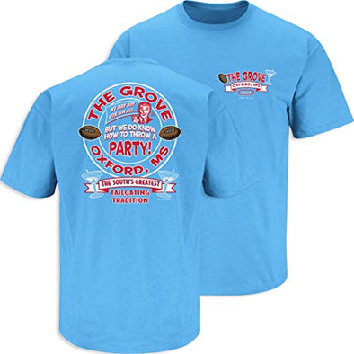 Ole Miss Football Fans. The Grove. The South's Greatest Tailgating Tradition Shirt